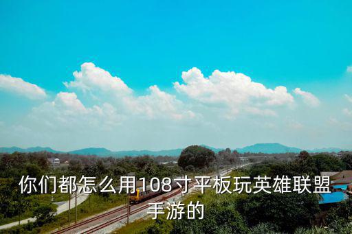 你们都怎么用108寸平板玩英雄联盟手游的