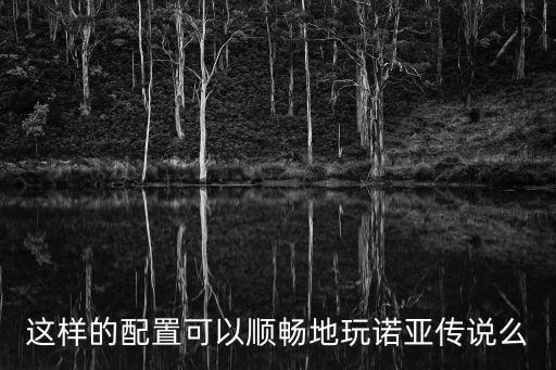 这样的配置可以顺畅地玩诺亚传说么