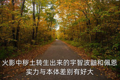 火影中秽土转生出来的宇智波鼬和佩恩实力与本体差别有好大