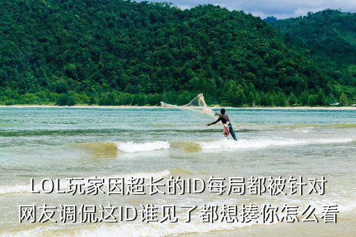 LOL玩家因超长的ID每局都被针对网友调侃这ID谁见了都想揍你怎么看