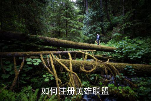 如何注册英雄联盟