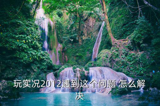 玩实况2012遇到这个问题 怎么解决