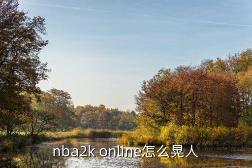 nba2k online怎么晃人