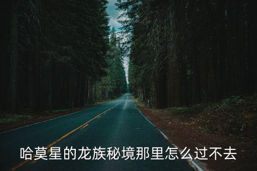 哈莫星的龙族秘境那里怎么过不去