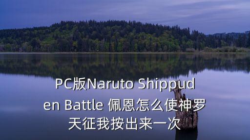 PC版Naruto Shippuden Battle 佩恩怎么使神罗天征我按出来一次
