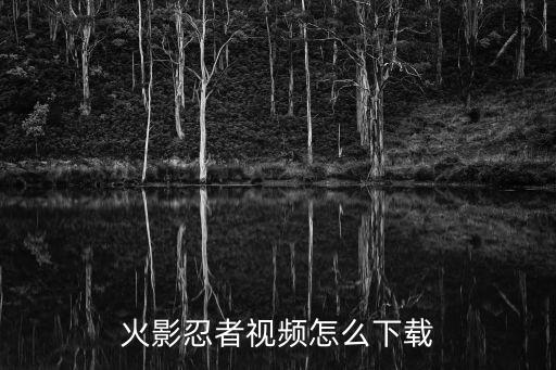 火影忍者视频怎么下载