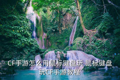 CF手游怎么用鼠标键盘玩 鼠标键盘玩CF手游教程