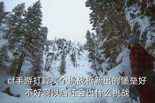 cf手游中堡垒怎么样，cf手游打算买个挑战枪新出的堡垒好不好啊以后还会出什么挑战