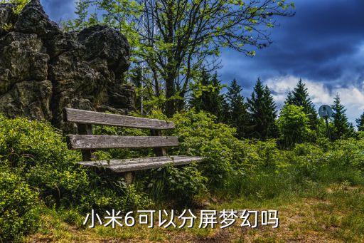 小米6可以分屏梦幻吗