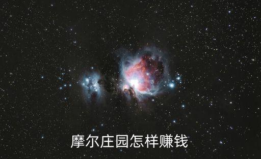 摩尔庄园怎么赚钱手游，摩尔庄园怎么赚钱快急