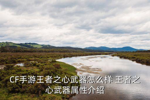 CF手游王者之心武器怎么样 王者之心武器属性介绍