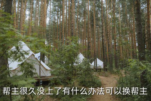 庆余年手游怎么换帮主，已回复 如何换帮主