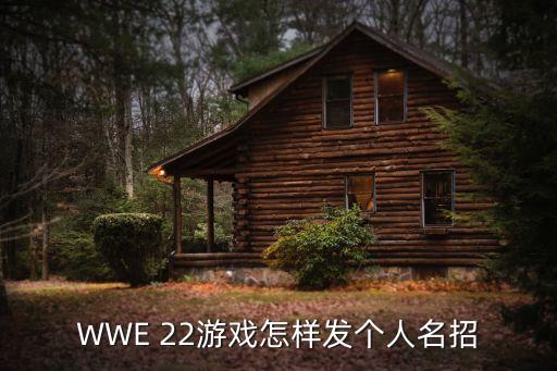 手游wwe2k12怎么拉人，WWE 22游戏怎样发个人名招