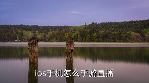 ios手机怎么手游直播