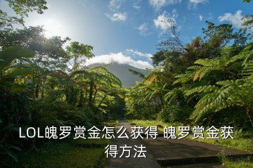 LOL魄罗赏金怎么获得 魄罗赏金获得方法