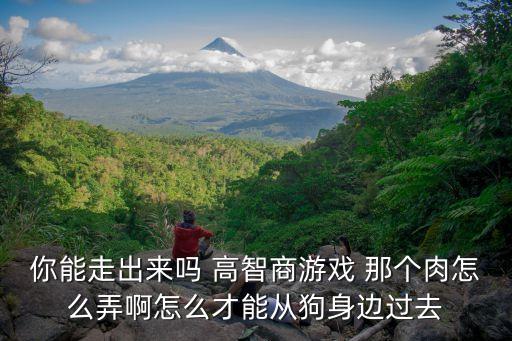 你能走出来吗 高智商游戏 那个肉怎么弄啊怎么才能从狗身边过去