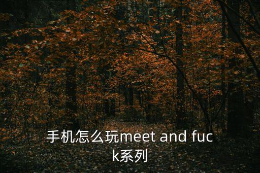手机怎么玩meet and fuck系列