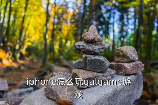 iphone怎么玩galgame游戏