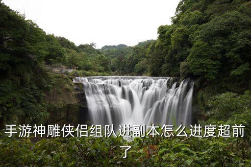 手游神雕侠侣组队进副本怎么进度超前了