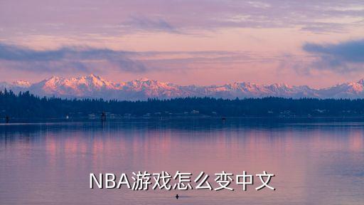 2k21怎么调中文手游，NBA游戏怎么变中文