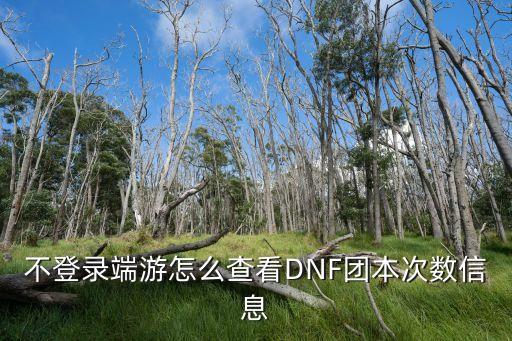 dnf手游冒险团基本信息怎么看，dnf团队模式入场信息怎么看什么时候重置