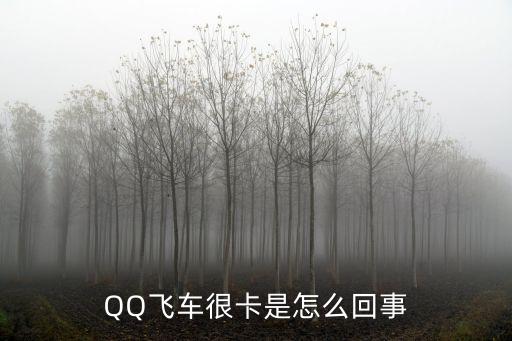 手游qq飞车卡速度怎么回事，QQ飞车为什么玩着卡