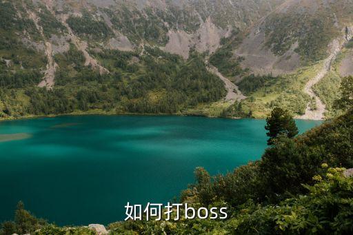 方舟手游绿方舟怎么打boss，如何打boss