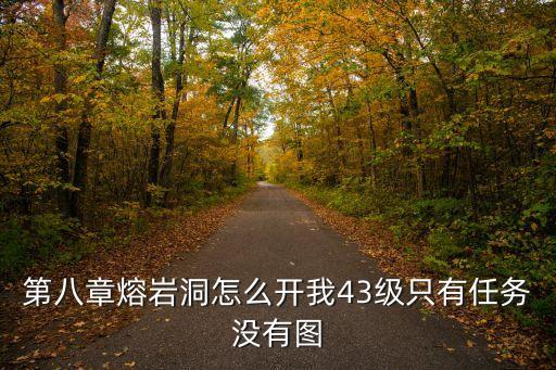 第八章熔岩洞怎么开我43级只有任务没有图