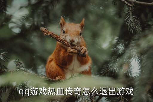 热血传奇手游工会怎么退出，qq游戏热血传奇怎么退出游戏