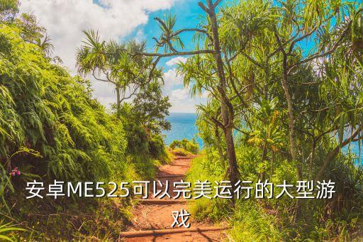 安卓ME525可以完美运行的大型游戏