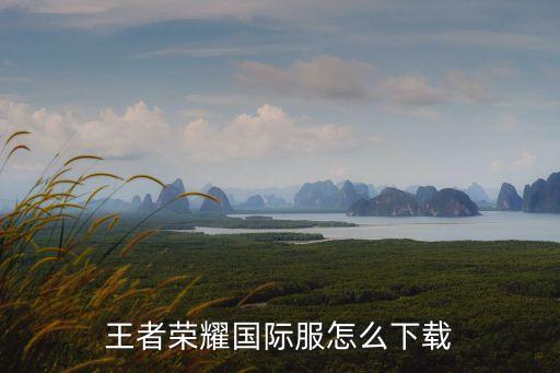 王者荣耀国际服怎么下载