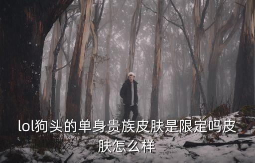 lol狗头的单身贵族皮肤是限定吗皮肤怎么样
