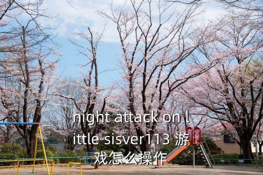 night attack on little sisver113 游戏怎么操作
