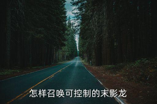 怎样召唤可控制的末影龙