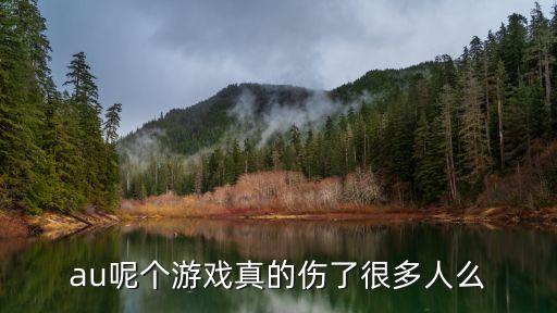 au呢个游戏真的伤了很多人么
