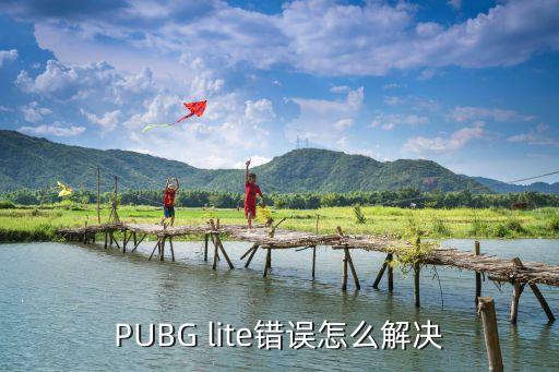 PUBG lite错误怎么解决