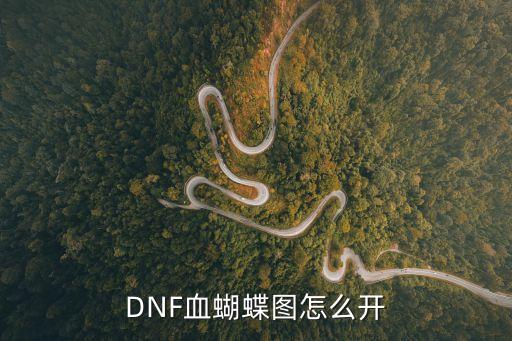 dnf韩服手游血蝴蝶冒险怎么开，DNF血蝴蝶图怎么开