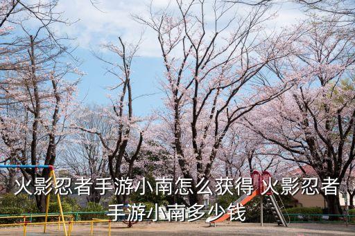 火影忍者手游小南怎么获得 火影忍者手游小南多少钱