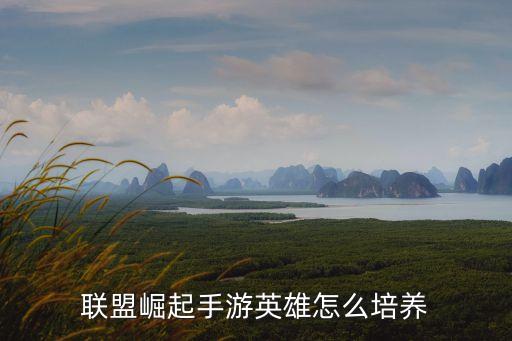 lol手游怎么提升英雄，联盟崛起手游英雄怎么培养