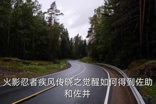 火影手游佐井忍界怎么获得，火影忍者究极风暴4佐井怎么获得