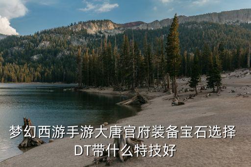 梦幻西游手游大唐官府装备宝石选择 DT带什么特技好