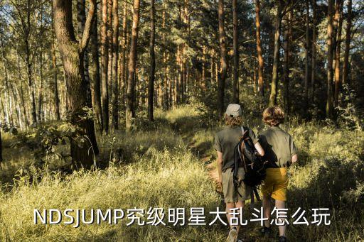 NDSJUMP究级明星大乱斗怎么玩