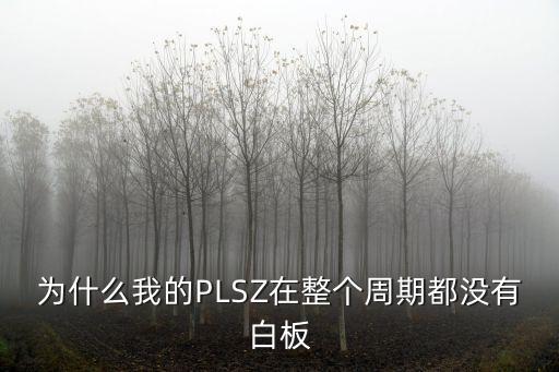 为什么我的PLSZ在整个周期都没有白板