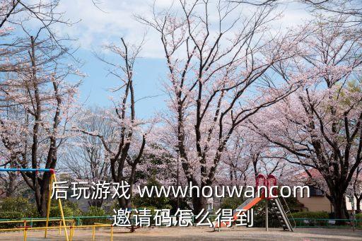 后玩游戏 wwwhouwancom 邀请码怎么得到