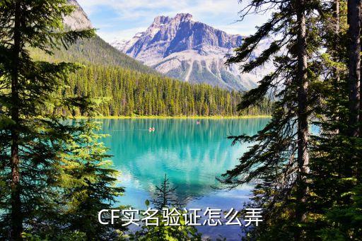 CF实名验证怎么弄