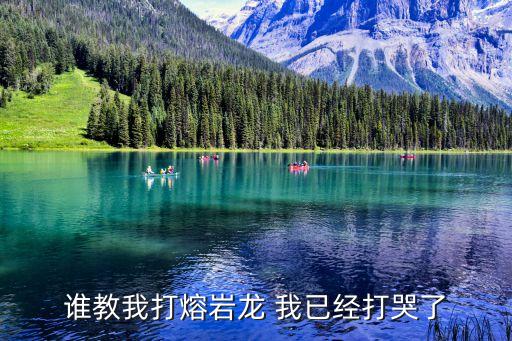谁教我打熔岩龙 我已经打哭了