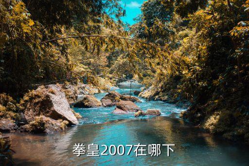 拳皇2007手游怎么下载，拳皇2007在哪下