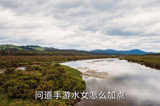 问道手游水女怎么加点
