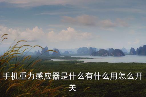 手机重力感应器是什么有什么用怎么开关