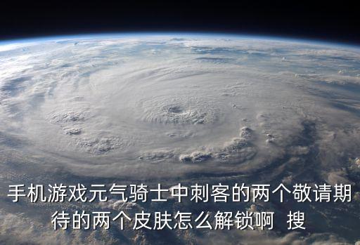 手机游戏元气骑士中刺客的两个敬请期待的两个皮肤怎么解锁啊  搜